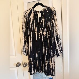 Long sleeve mini dress